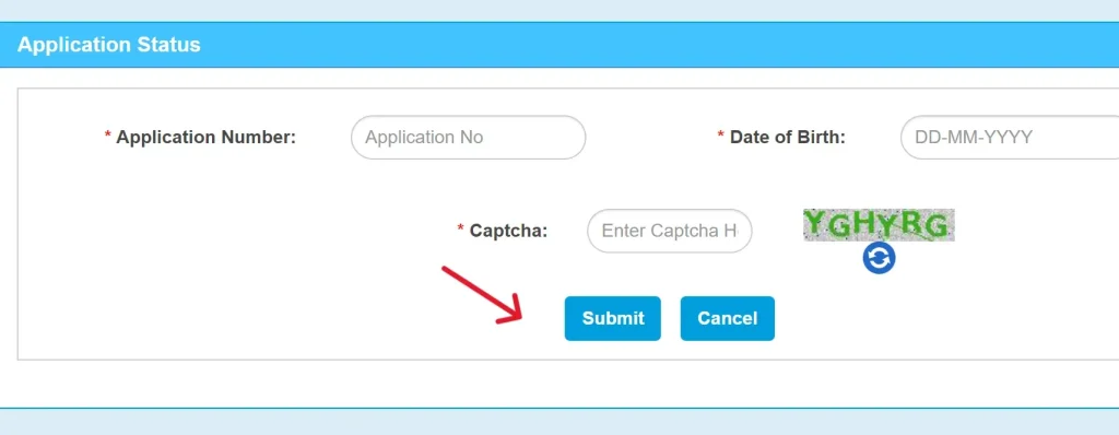 enter details