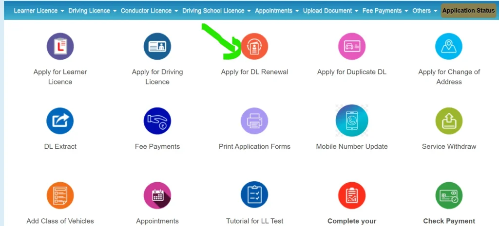 apply dl renewal