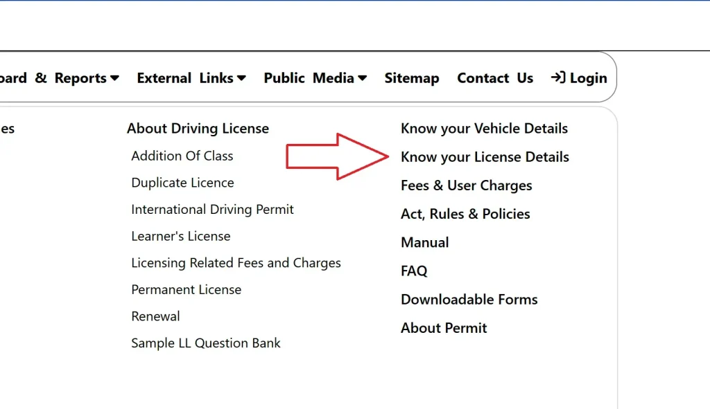 Know your licence details